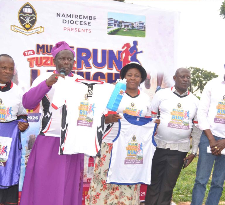 Bishop Launches Mujje Tuzimbe Run